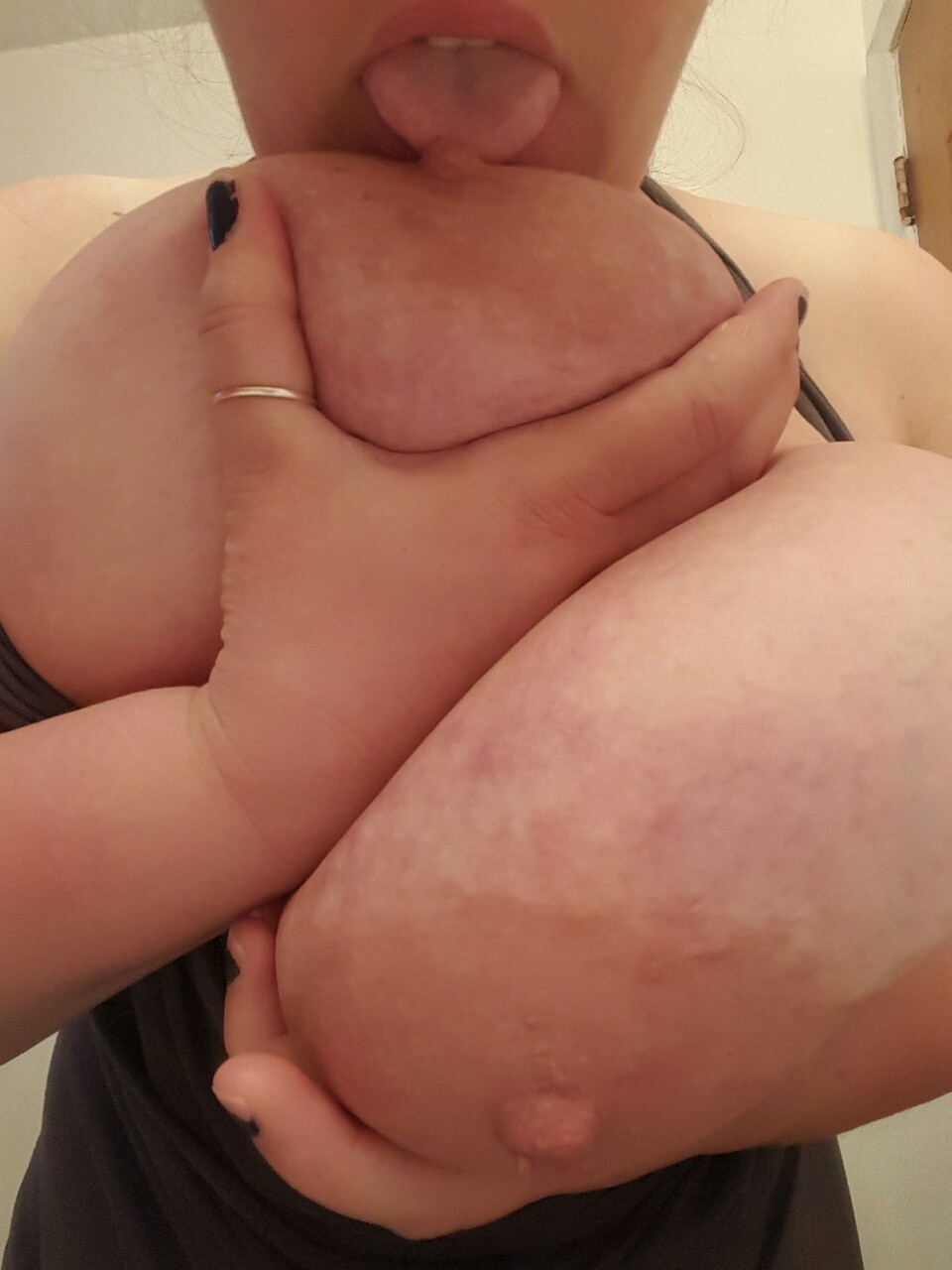 hmcouple:  A couple requests for titty Tuesday  😉 hope everyone enjoys their day
