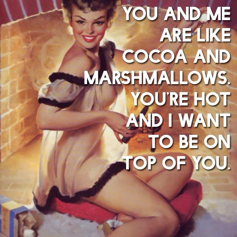 Sweet talker. 😉