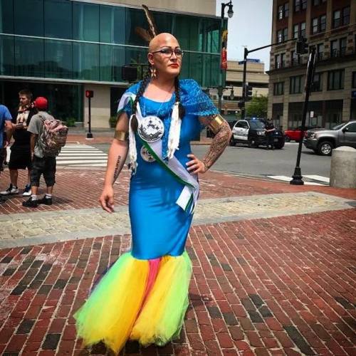 yourdailyqueer:Geo Soctomah NeptuneGender: Two spirit (they/them)Sexuality: QueerDOB: Born1988Ethnic