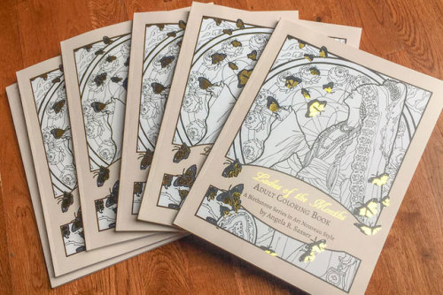  If you missed my coloring book Kickstarter, here’s your chance to snag a signed special editi