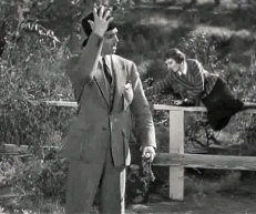  in one of my favorite scenes , Clark Gable , Claudette Colbert  in their film , It Happened One Night 1934 