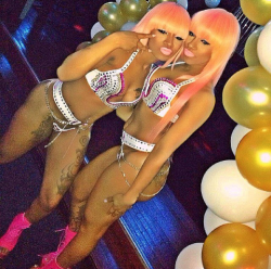 skrippapeauxs:  The twins turnt up for their Birthday #BarbieGirls