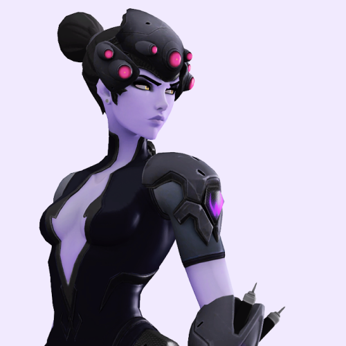 sereza: widowmaker with odile / odette + comtesse / huntress hair      ↳&nb