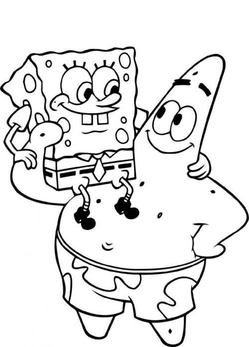 Pudding's little coloring book — do you have any spongebob colourin  pages??? or any