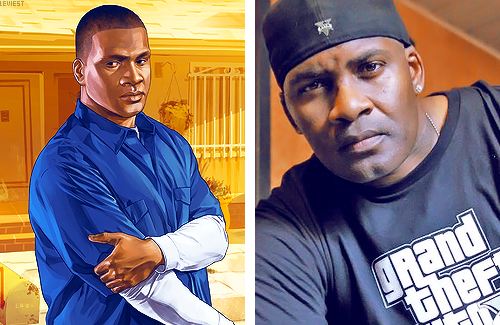 leviest:  Grand Theft Auto 5 Voice Actors   Ned Luke as Michael    Shawn Fonteno