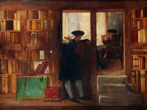 centuriespast:The Bibliophilist’s Haunt (Creech’s Bookshop)William Fettes Douglas (1822–1891)City of