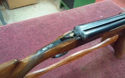 peashooter85:Aguirre y Aranzabal double barrel 12 gauge shotgun,So this is the double barrel shotgun