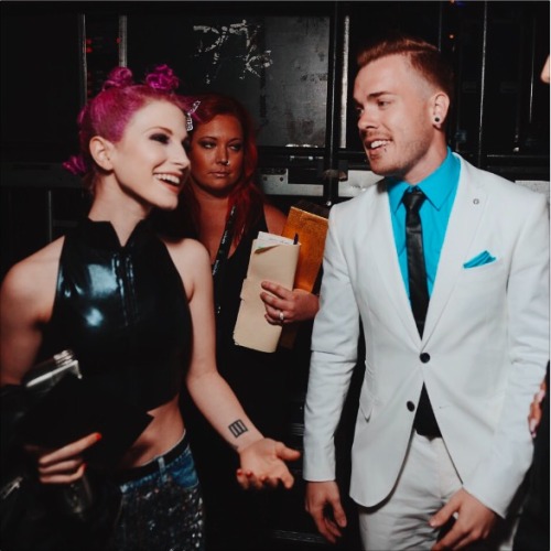 paramoreupdates: Hayley Williams and Cody Carson at the Alternative Press Music Awards