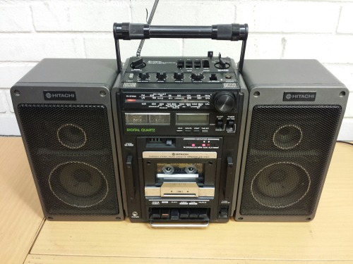 Hitachi TRK-9150E Ghetto Blaster, 1980