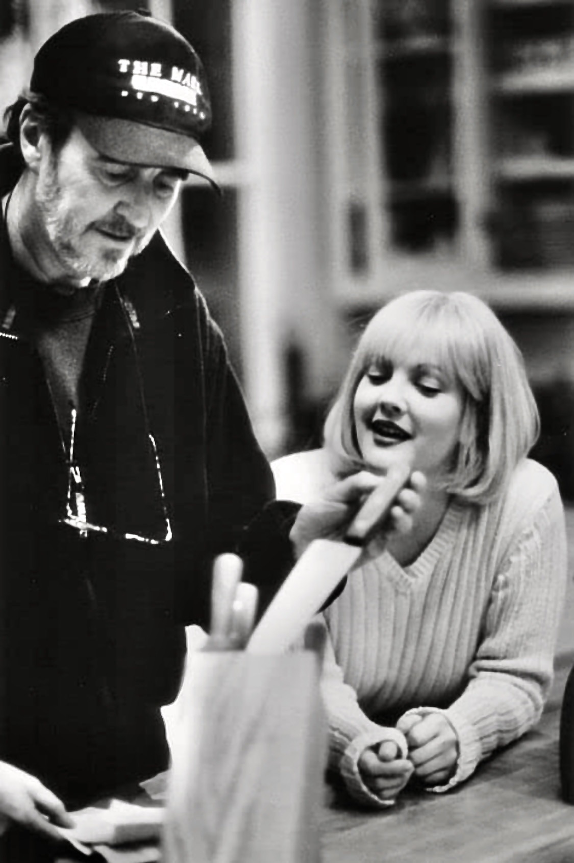 On set of Scream (1996)