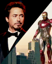 robdowneyjr:Tony Stark vs Iron ManOoh i love this