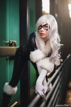 hotcosplaychicks:  Marvel’s Black Cat by