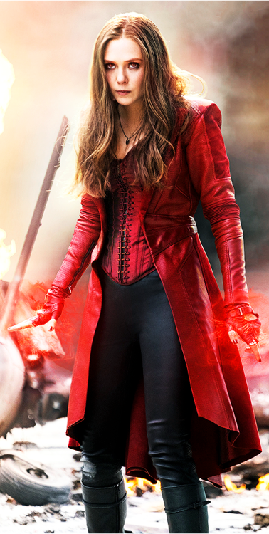 zeddfrost:    I really love Wanda’s look from Civil War. The corset and pants hews closer to the current @kevinwada design and thankfully doesn’t look like the heavy-piping ensemble she had on at the end of Age of Ultron.   