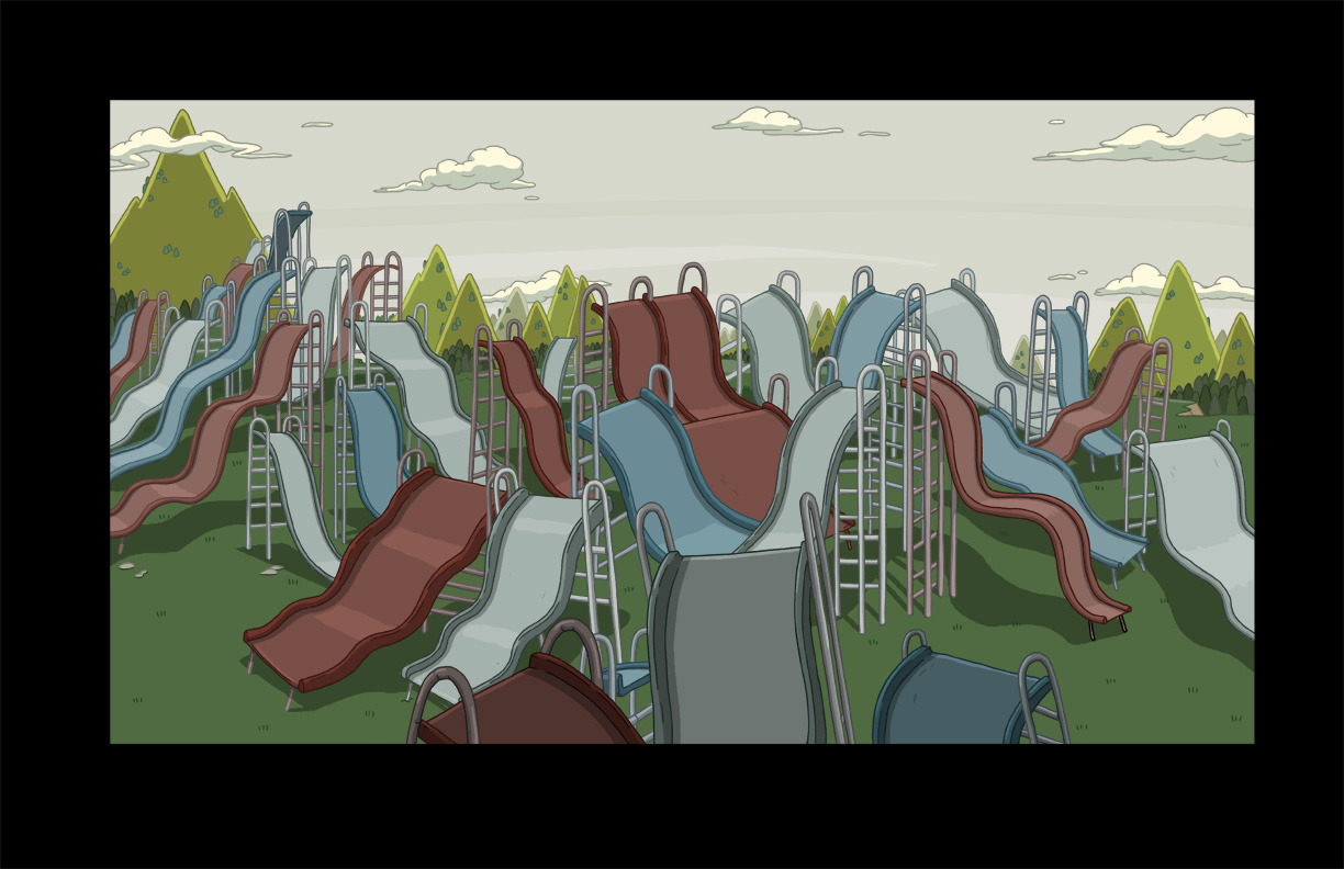 selected backgrounds from Blade of Grass art director - Nick Jennings BG designers