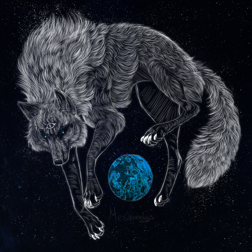 mes0melas:Tread softly as you go, for the wolves are out tonight. twitter l insta l redbubble l soci