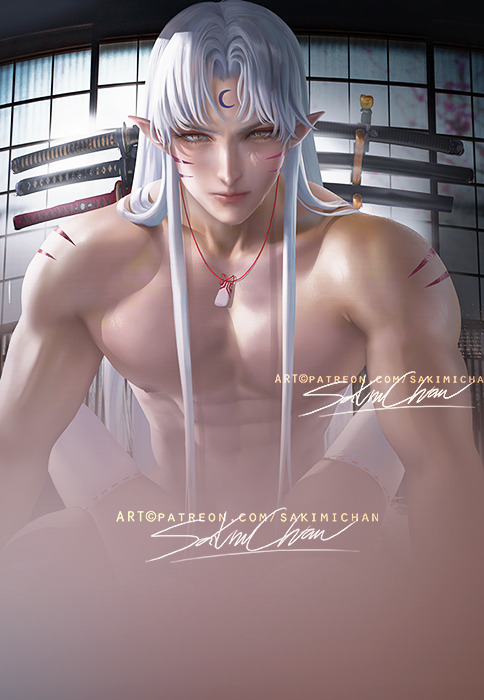 virtual boyfriend series start! Fem pov of Sesshomaru PSD/nsfw animation/HD jpg/,etc ;3- www