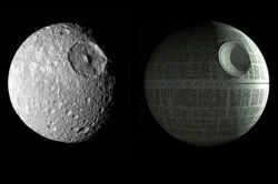 Humanoidhistory:  I’m Hardly The First To Say It: Saturn’s Moon Mimas Looks A