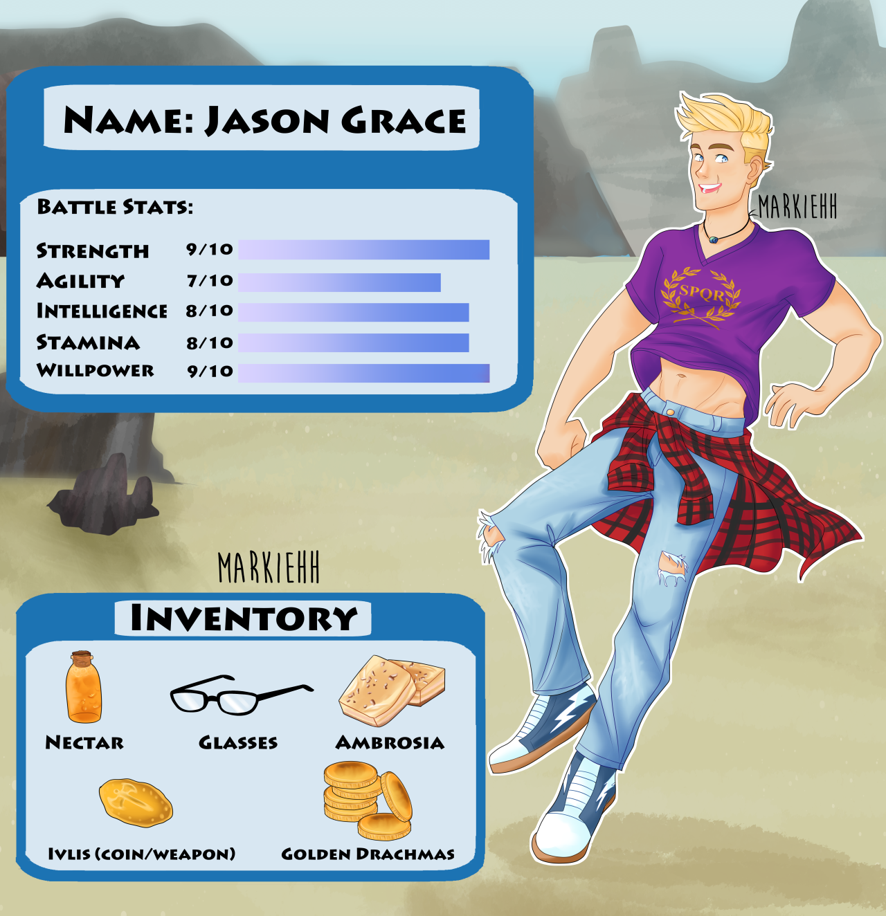 RPG Percy Jackson