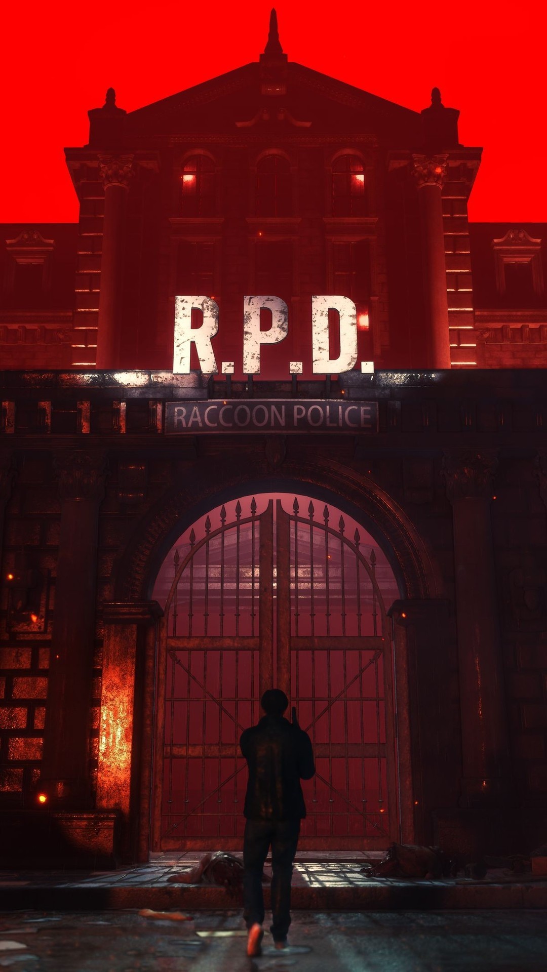 every game is very good 👻💕 — Raccoon city R.P.D. wallpapers photo phone.