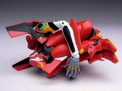 japancool:  ROBOT DAMASHII (SIDE EVA) EVANGELION UNIT 02 As customers request, re-sell now! from EVA JAPAN  hahaha LOOK AT ALL THOSE KAWAII POSES