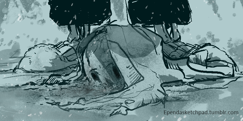 ependasketchpad:  Well that escalated quickly. A comic about the many what ifs of