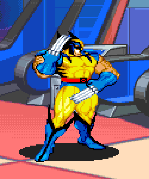 vgjunk:  X-Men vs. Street Fighter, arcade.