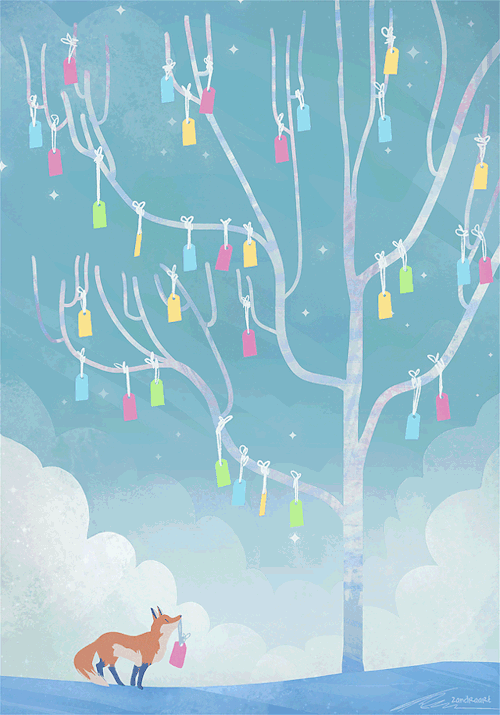 zandraart:  wishing tree