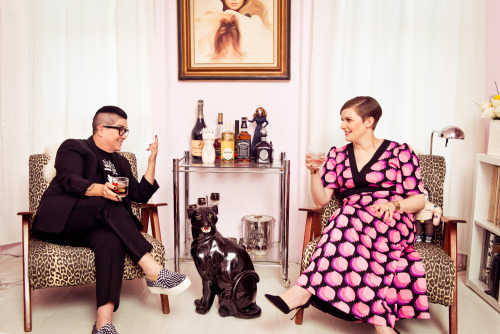 Lea Delaria & Chelsea Fairless shot for Out magazine’s love portfolio 2016