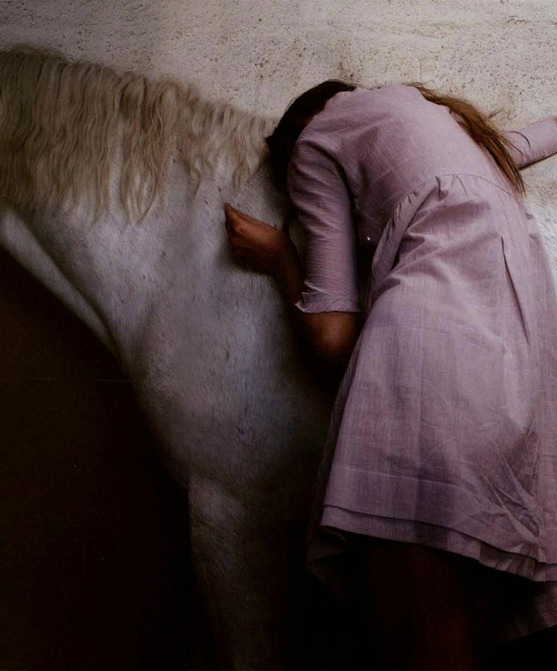 pittedpeach:  “The dream catcher”. Photographed by Camille Vivier for Jalouse