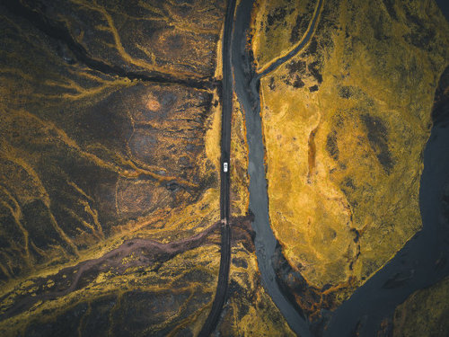 escapekit:The Long Journey Germany-based photographer Kevin Krautgartner uses a drone to capture s