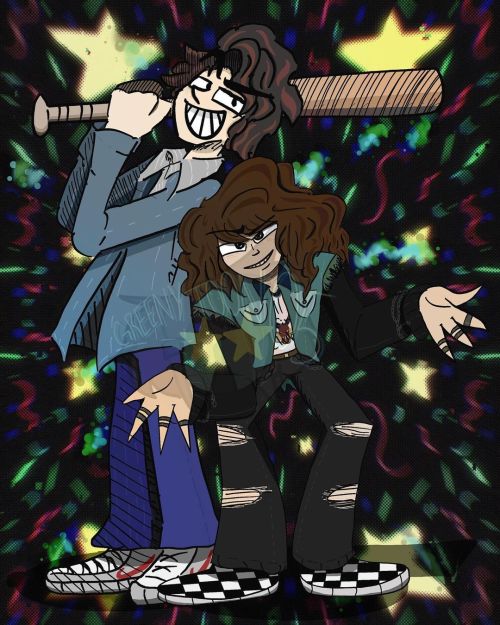 My Two Favorites #steveharrington #eddiemunson #steddie #strangerthings #strangerthings4 #strangerthingsession
