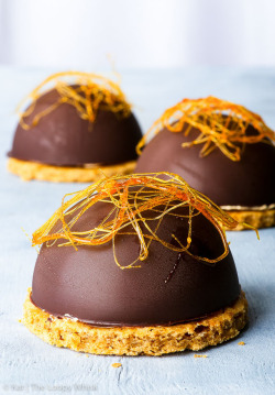 sweetoothgirl:CARAMEL MOUSSE CAKES (GF + DF)