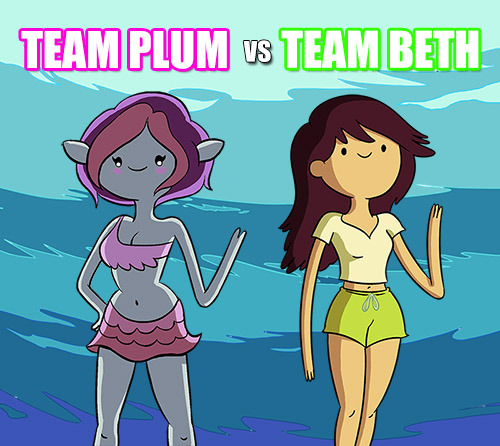 ablueraft:cartoonhangover:What team are you on? Team Plum or Team Beth …..Watch the Season 2 recap h