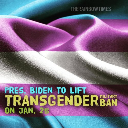 Yes, today!The most #transgender administration already (naming trans people and LGB to historic p