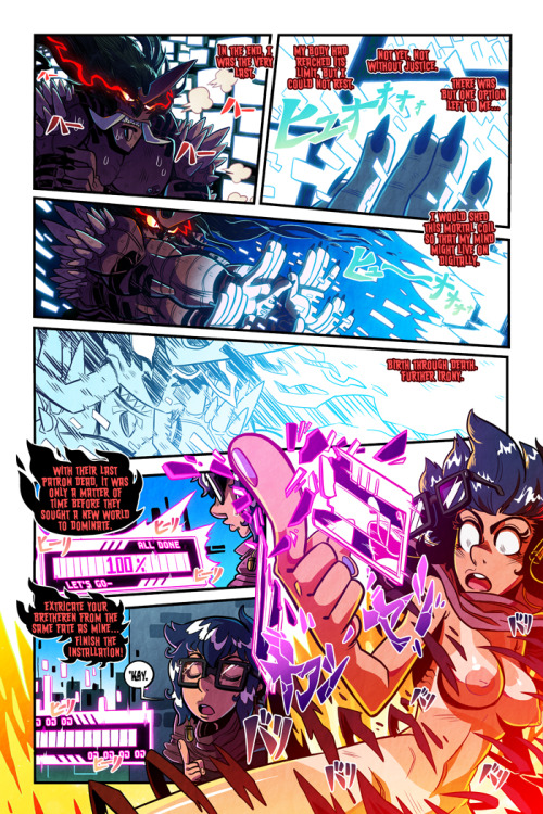 skulloar:READ LOVE GUN - over at SlipShine  Got permission to post the first 4 pages of the 2nd half of chapter 1 that got miss-printed (or rather, NOT printed) in the latest issue of Sizzle.  So for anyone who has no idea what was going on in that,