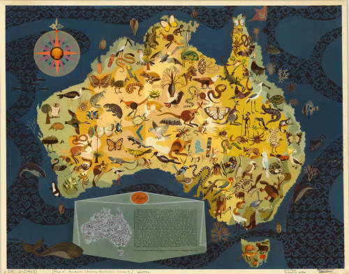 Happy #Feathursday!Check out this awesome map of Australia made by George Santos for the Shell Compa