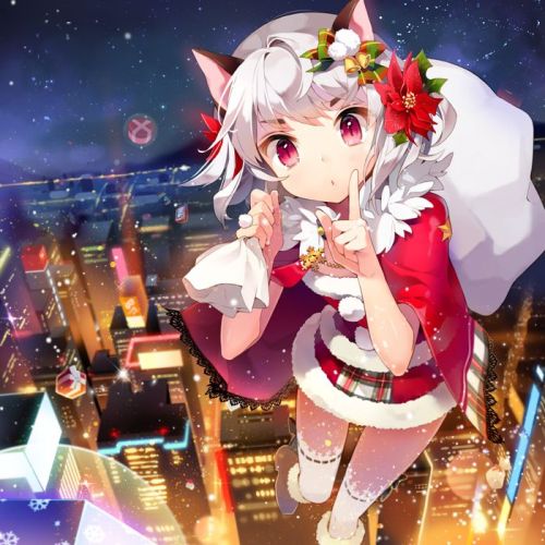 God Damn those cats are more than sexy :3So now i wish i coud sit on Santa´s lap (following with me?