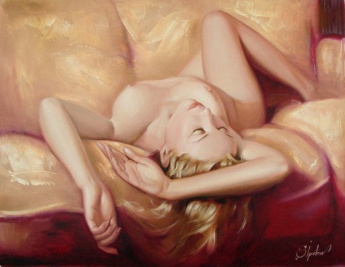 artbeautypaintings:  At rest - Sergey Ignatenko 