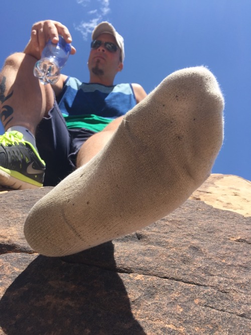 whitesocks78:  Nothing like desert heat to make a pair of dirty socks smell great