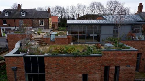 Rooftop Garden, York, England.While probably one of the most expensive homes in York I would not wan