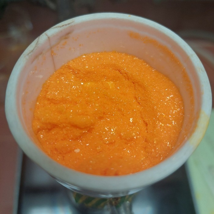 Not Tang
The inorganic crowd gets the lion’s share of pretty colors in synthetic chemistry circles, but every now and then the organic chemists get a piece. These sparkling orange crystals appeared during a reaction work-up in Ivana Jevtić’s lab at...