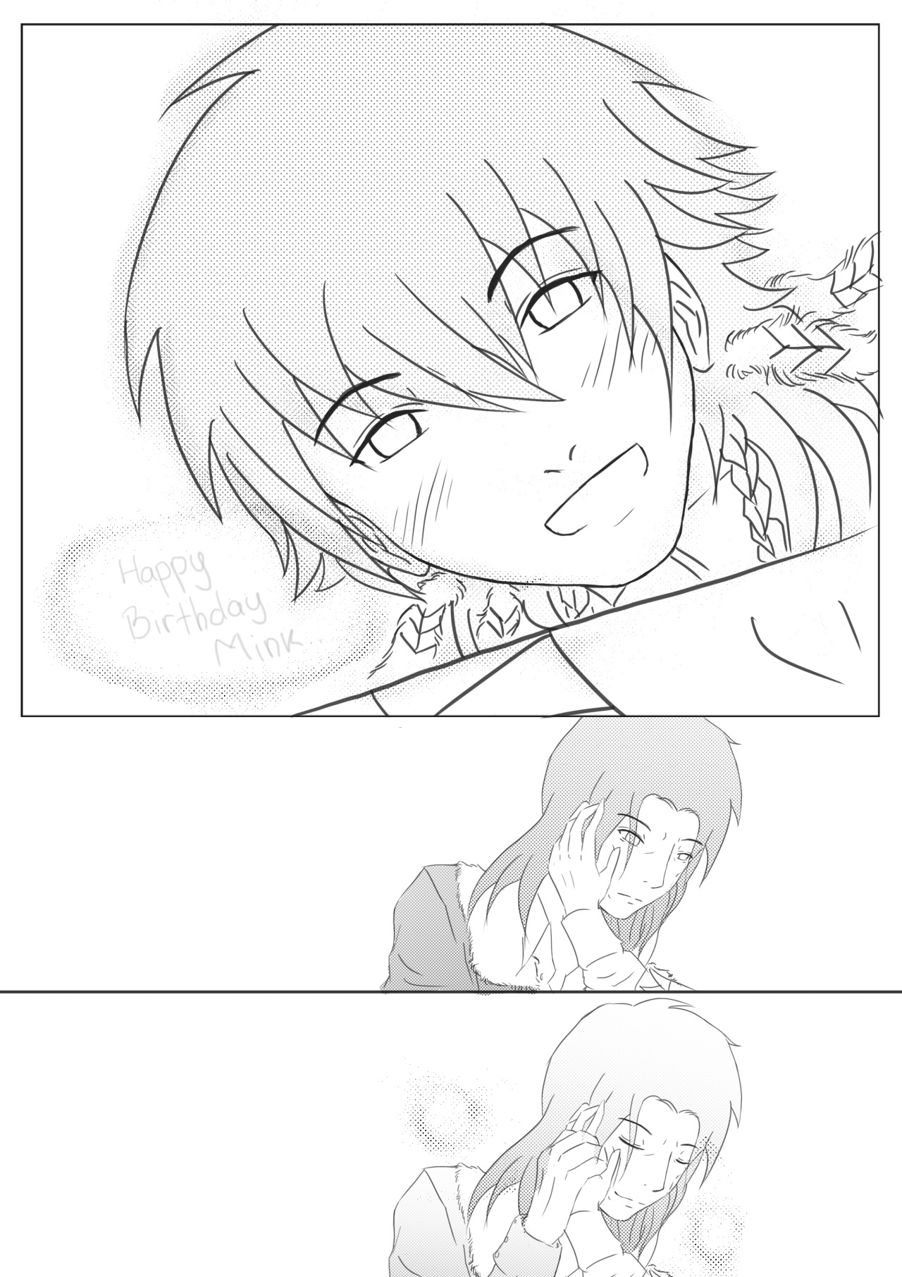 kaihakura:    Happy Birthday Mink    it’s late tho :’D but i still want to celebrate