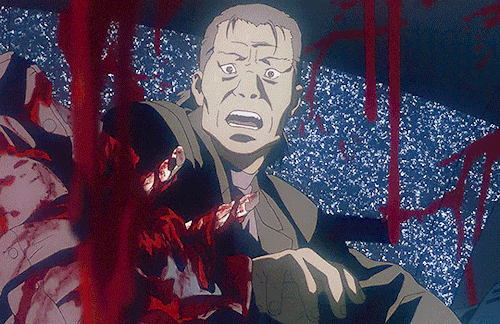 sci-fi-gifs:Ghost in the Shell (1995) Directed by Mamoru Oshii