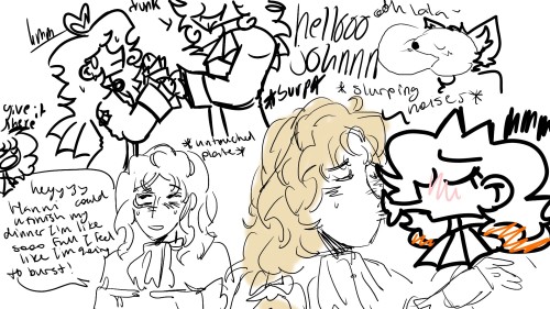 Absolutely Banger Drawings I Made On Wechat's Magma With @basket-lily (someone Come Euthanize Us)