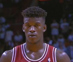 gotemcoach:  Jimmy Butler has hair like Reggie from Nutty Professor. 