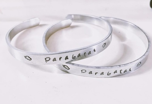 We just added our brand new hand stamped Parabatai Bracelets and Rings to our shop! Just in case you