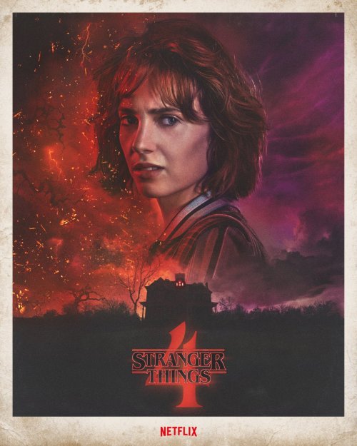 robinsteve:stranger things 4 posters - first half of the hawkins crew