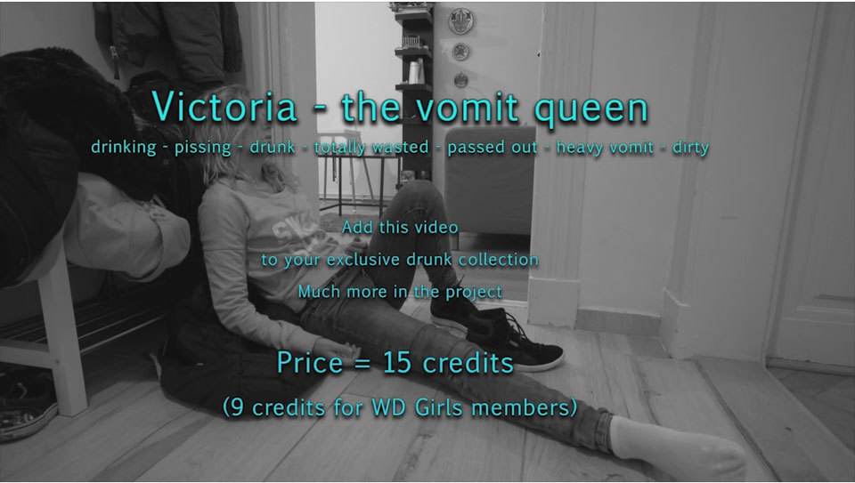 Projekt: Victoria - the vomit queenVictoria kennt kein Erbarmen mit ihrem Körper