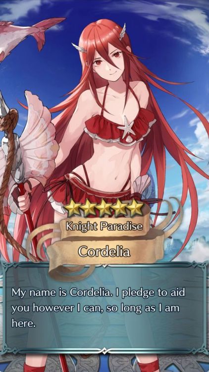 My recent 5 star catches for some time now in Fire Emblem Heroes \o3o/ Noire, Swimsuit Robin and Swi