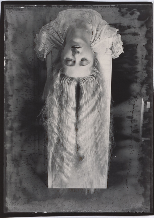 hauntedbystorytelling:Man Ray :: Long-haired woman, 1929 (print 1970 – 1978) | src Staedel Museumr